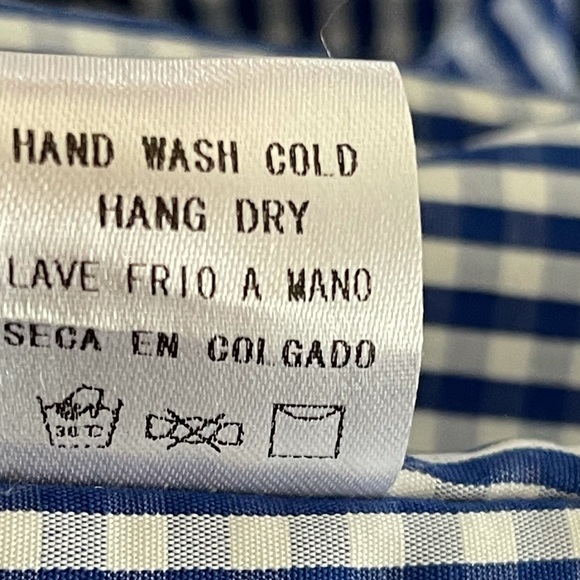 Gingham One Shoulder Top / Used only one time - Picture 10 of 10